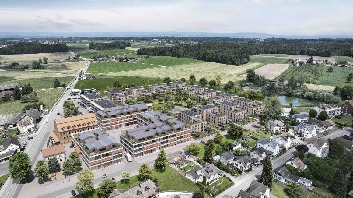 Überbauung Ziegelei Quartier, Berg